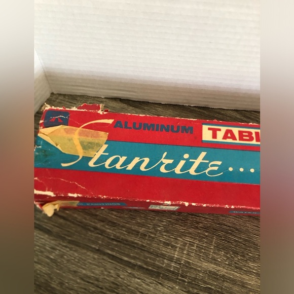 Vtg Silver Aluminum Table Top Folding Artists Easel - Picture 9 of 12